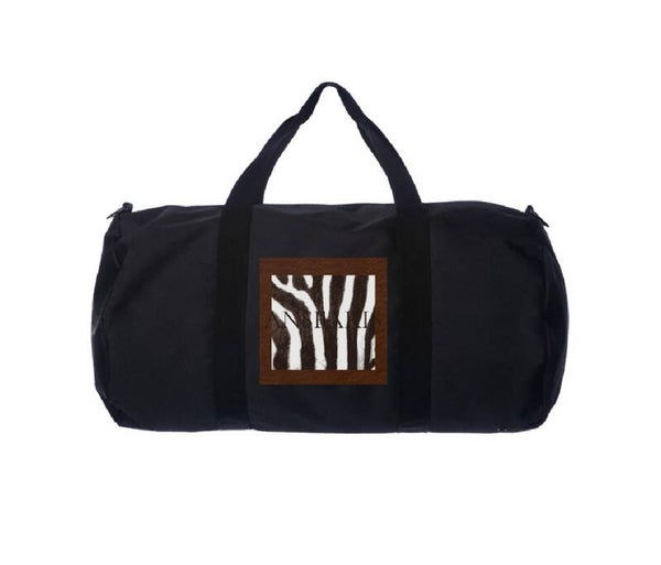 ANSFARIS BROWN ZEBRA BAG