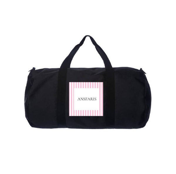 ANSFARIS PINK STRIPE BAG 2