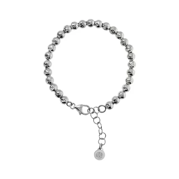 Bracciale Etrusca con Sfere Martellate