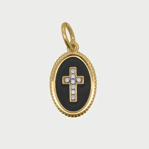 Rue des Mille Charm Cross Noir