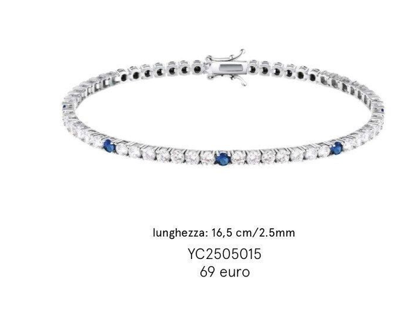 Bracciale Tennis Argento