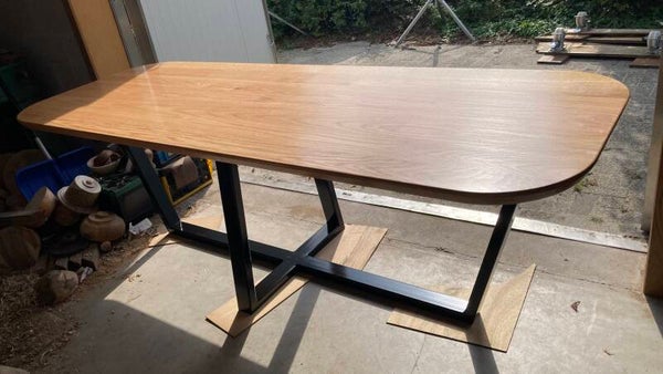 Eikenhouten eettafel