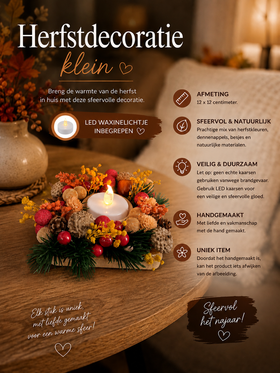 Herfst-decoratie klein.
