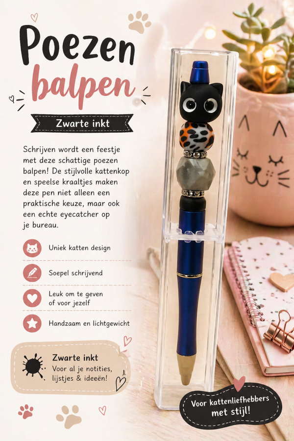 Poezen balpen.