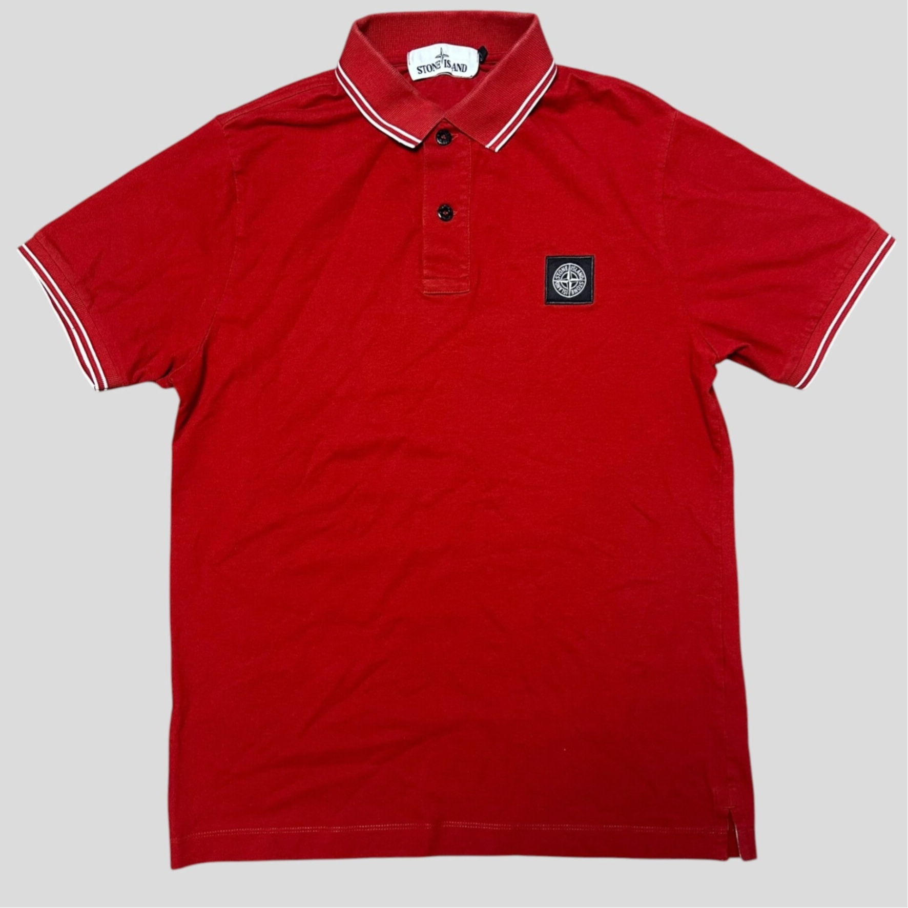 Stone Island Polo Compas Red