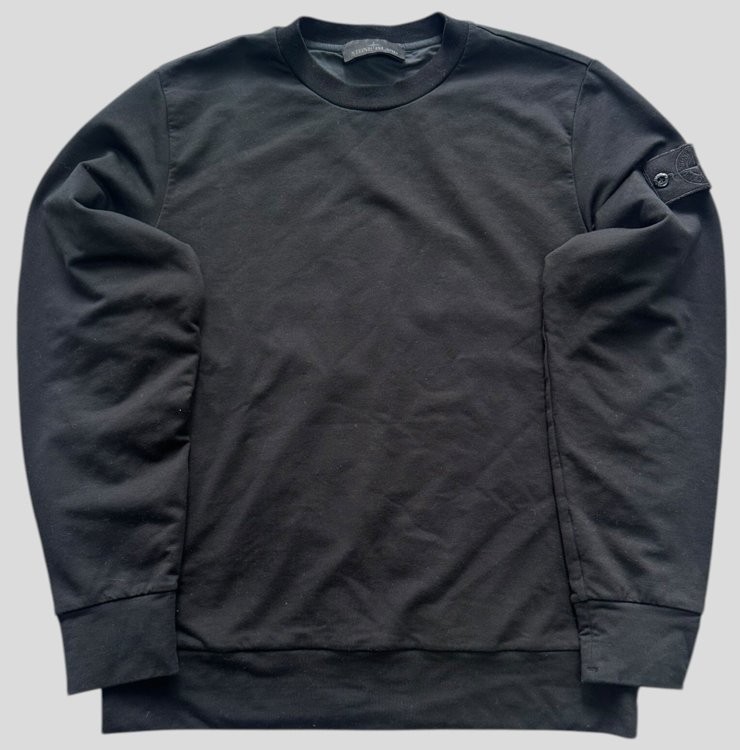 Stone Island Sweater Cotton Ghost Black
