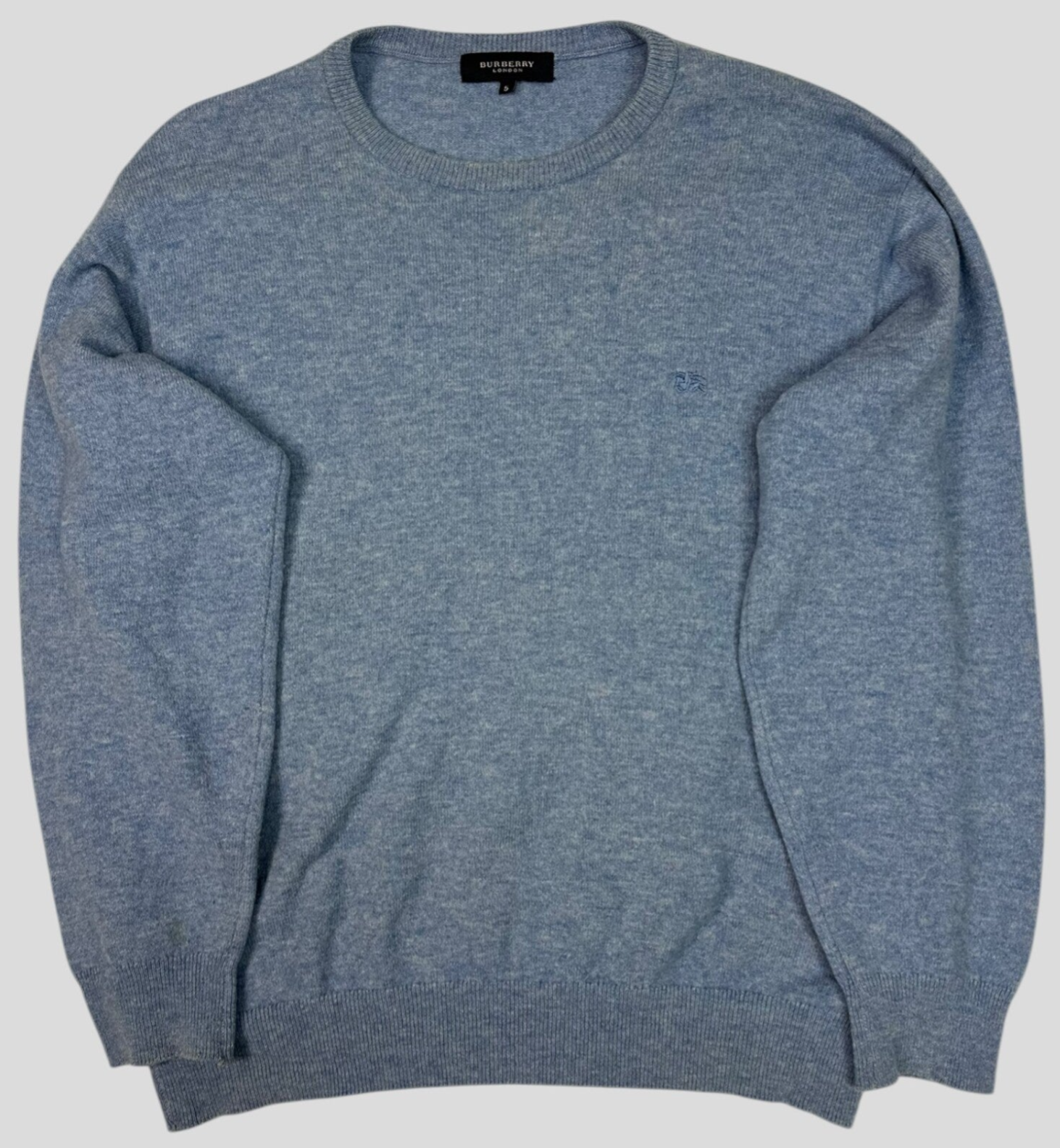 Burberry Pullover Lambswool Blue