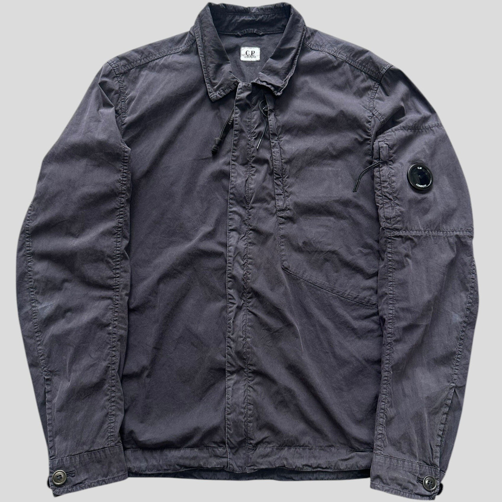 CP Company Overshirt Garment Dyed Chest Pocket Antreciet