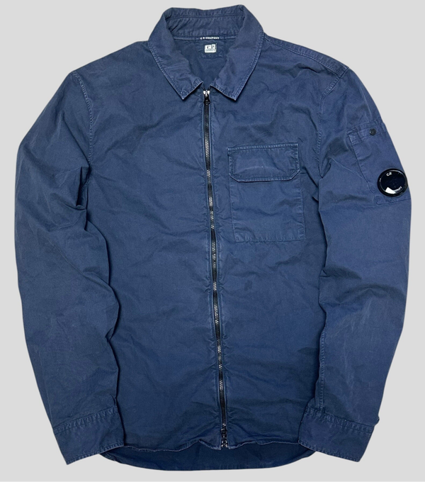 CP Company Navy Cotton Overshirt
