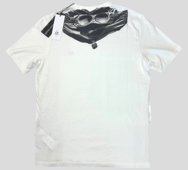 C.P Company Goggle Print Back T-shirt White