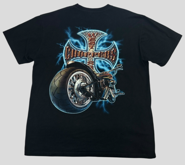 Vintage West Coast Chopped Shirt Oversized Black Collectors Item