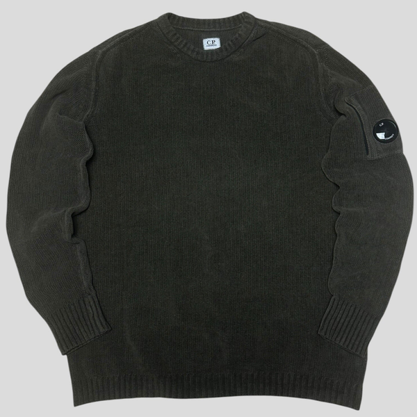 CP Company Sweater Olive Green