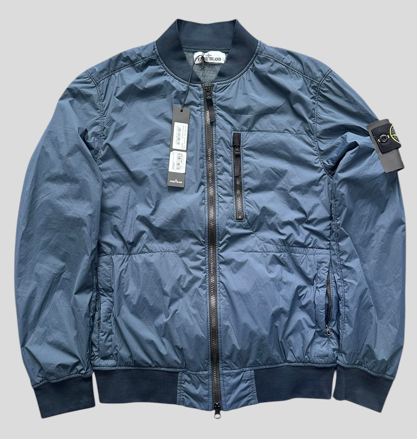 Stone Island Skin Touch Nylon Jacket With Polartech