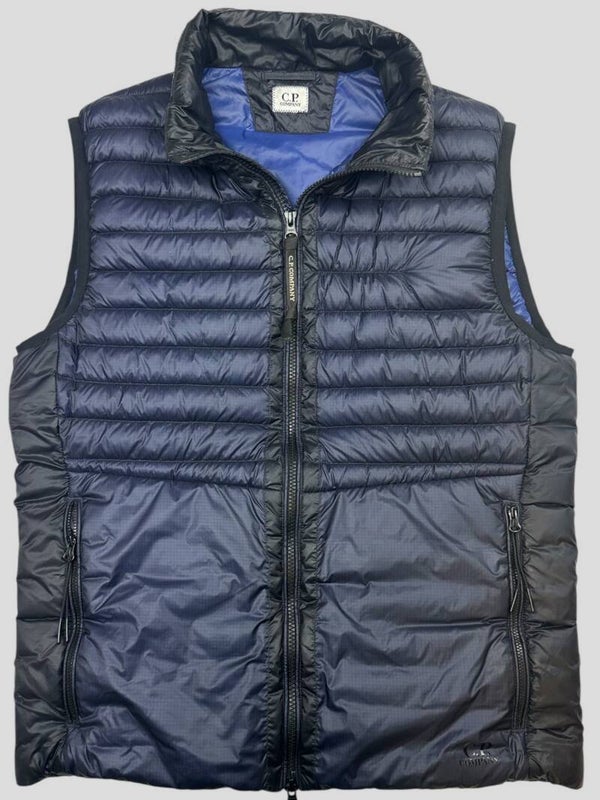CP Company DD Shell Bodywarmer Navy Blue