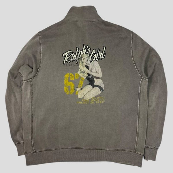 Ralph Lauren Polo Zip Up Graffic baxckprint