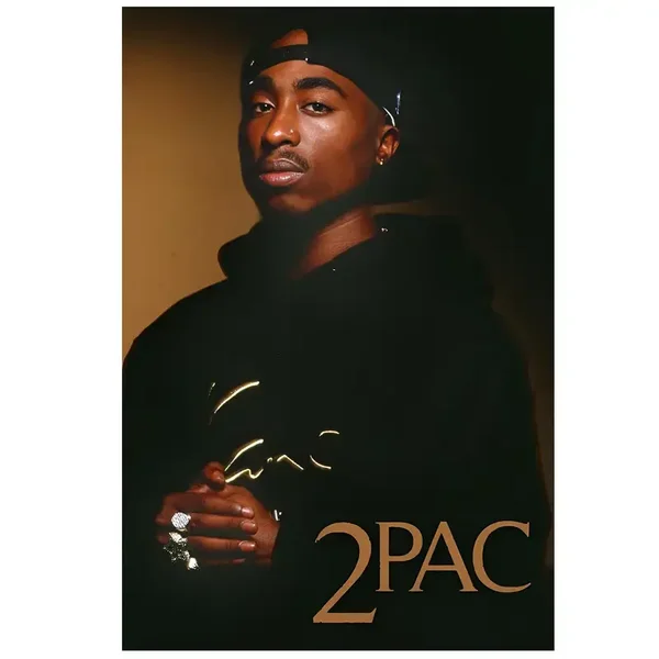 Tupac 2Pac Rahmenloses Leinwandposter