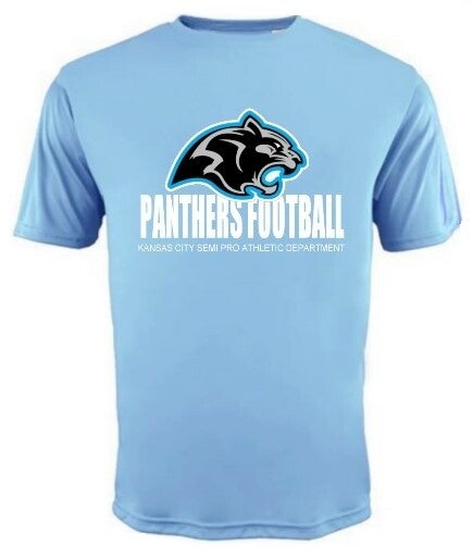 Panthers Blue Semi Pro Dri-Fit Tshirt