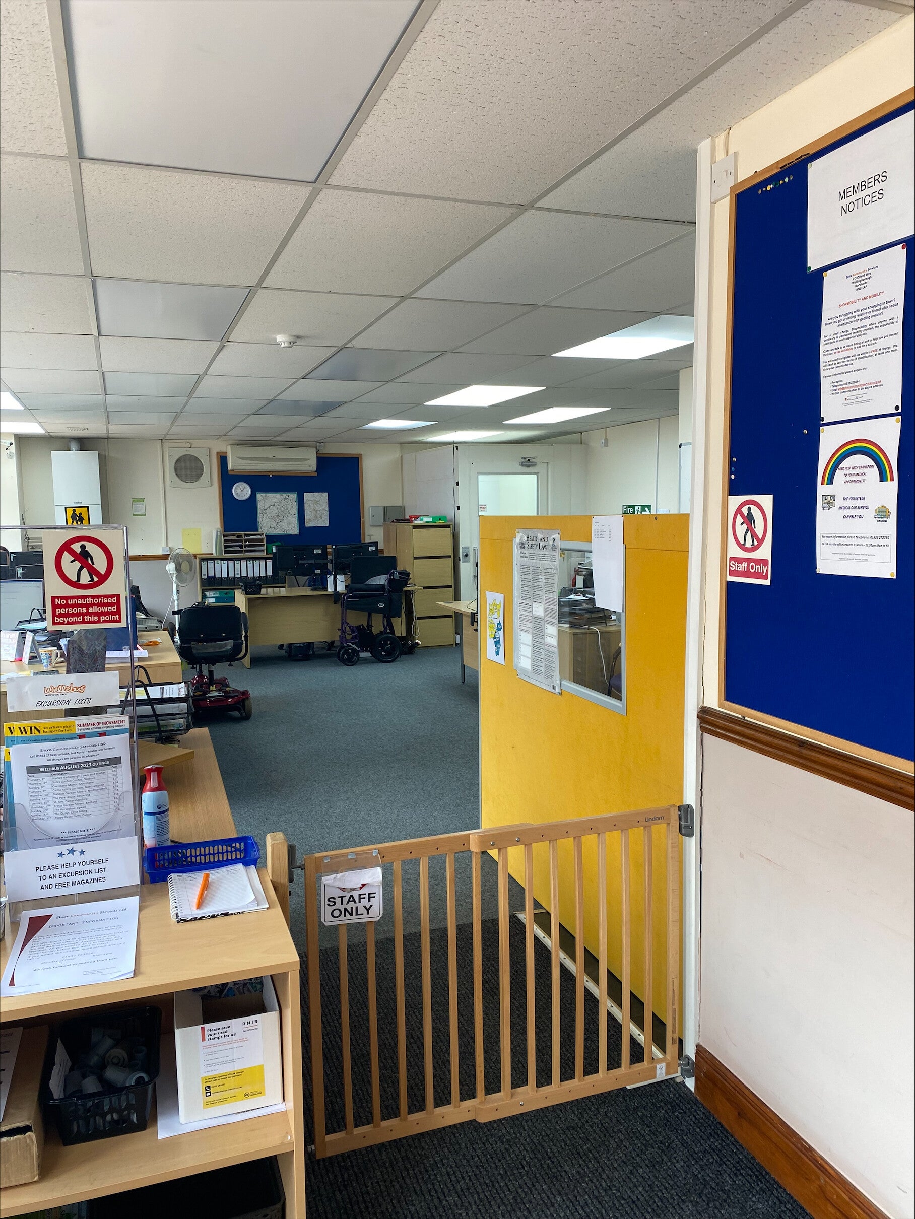 Shire office interior