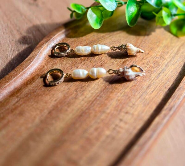 Süßwasserperlen Ohrringe