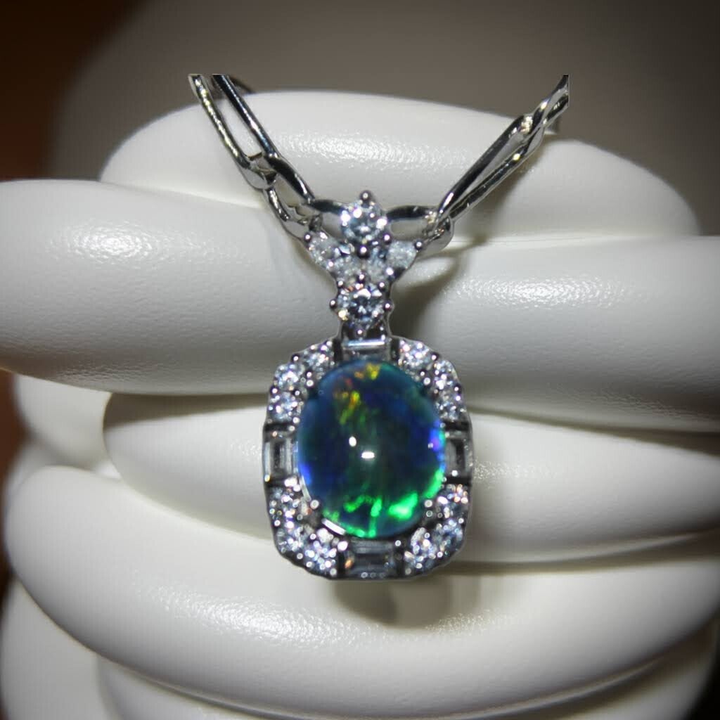 Lightning Ridge Australian Opal Pendant