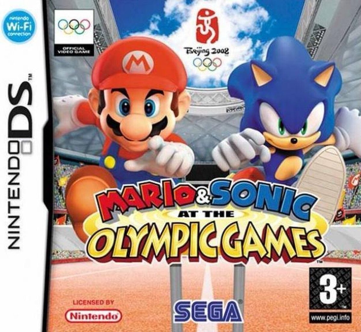 Mario en Sonic op de Olympische Spelen DS