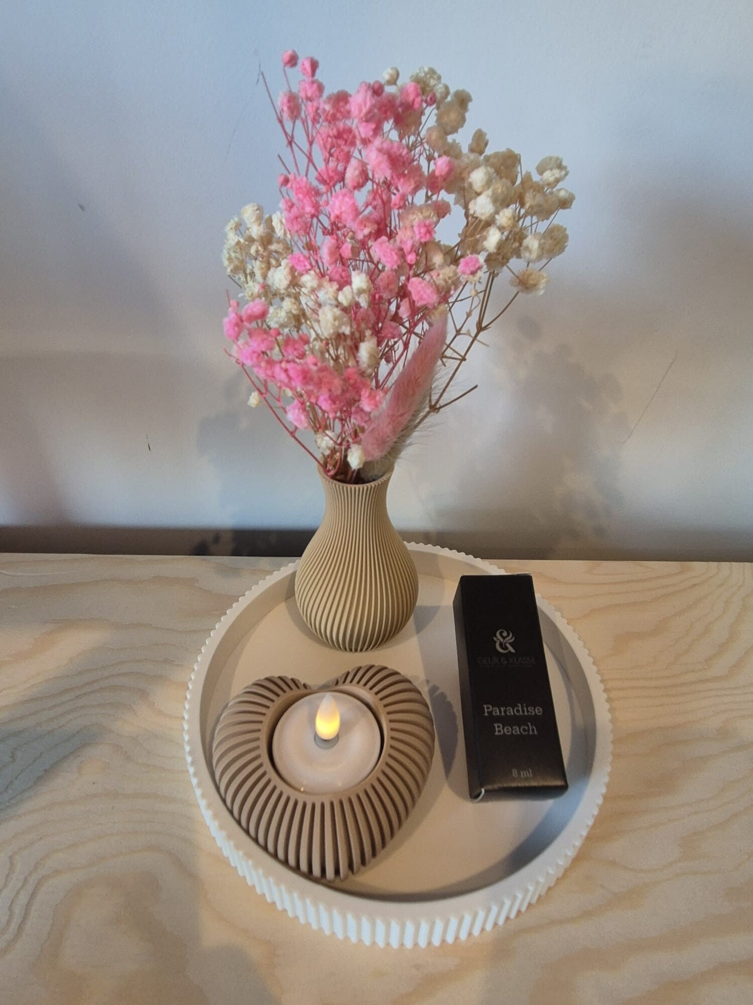Luxe cadeauset met woondecoratie & autoparfum