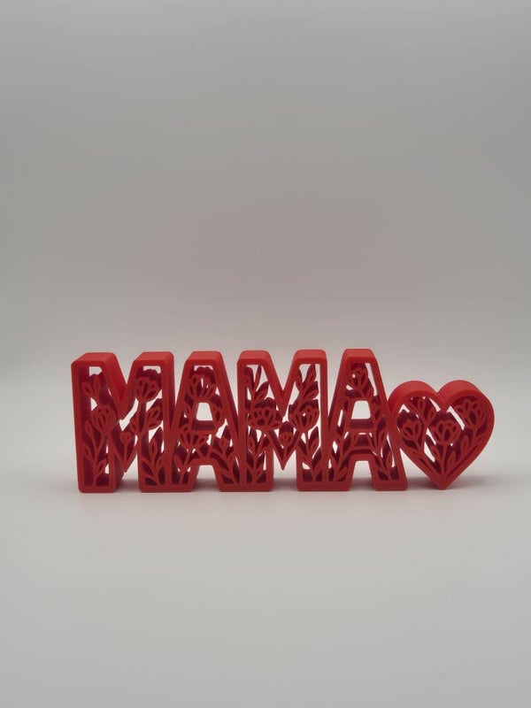 Uniek MAMA decoratiestuk met hartje