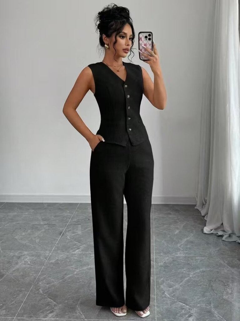 Zwart Formeel & Elegant Damespak