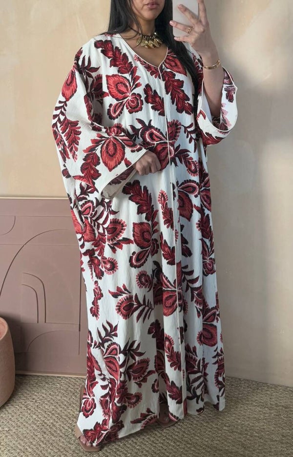 Jurk Fayza Rood.