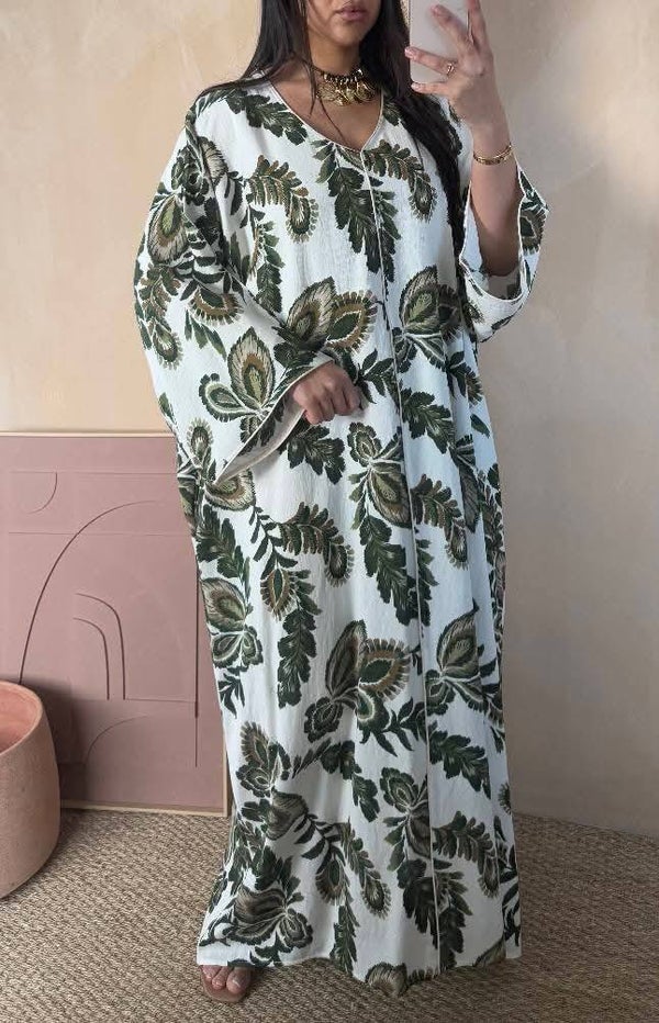Jurk Fayza Groen.