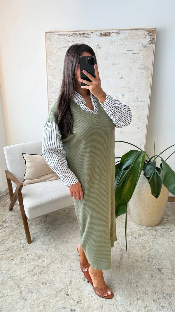 Lamia Dress Pistache.