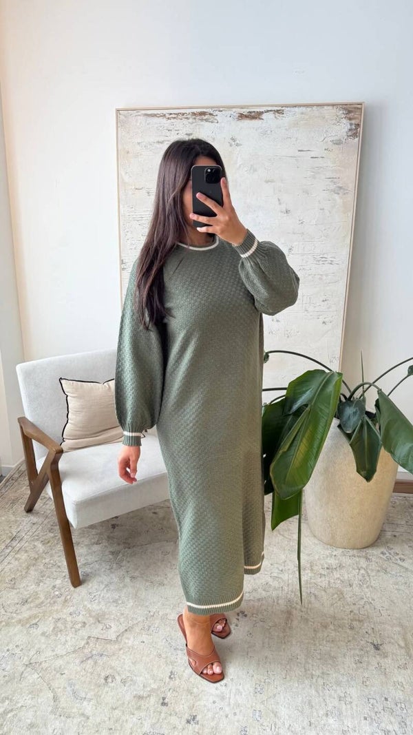 Samia Dress Khaki.