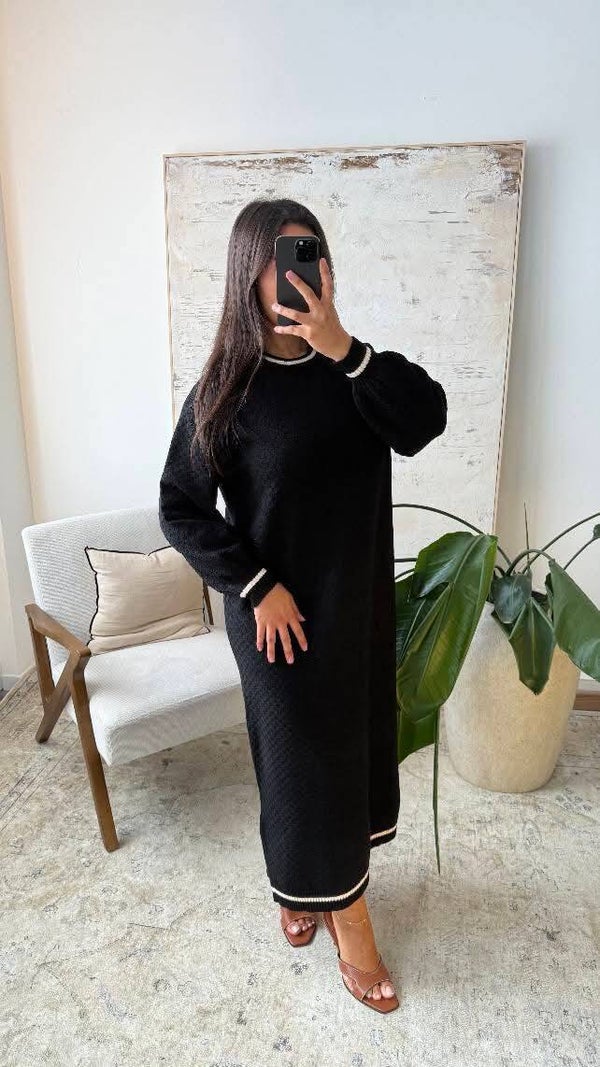 Samia Dress Zwart.