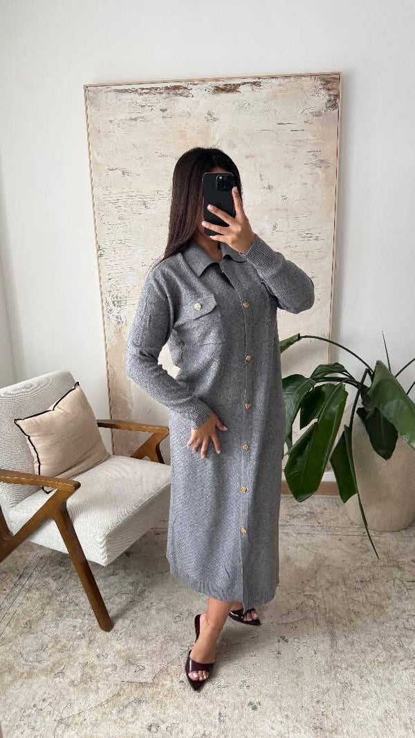 Tina Dress Grijs.