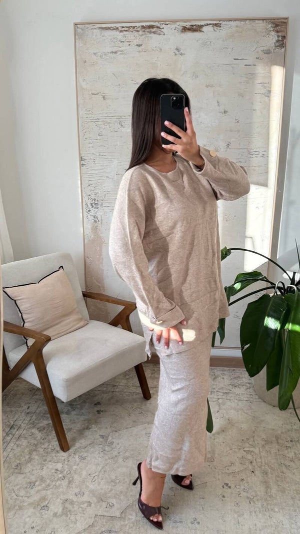 Twinset Rok Houda Taupe.