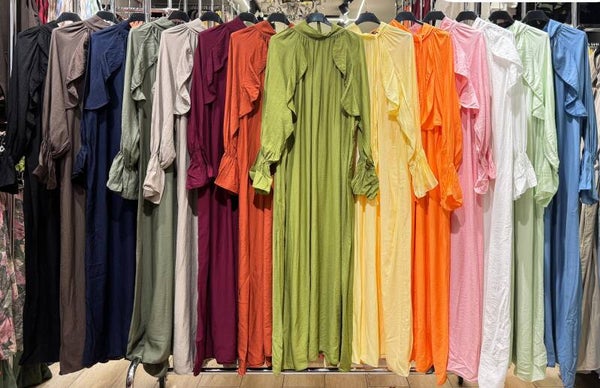 Ruffle jurken.