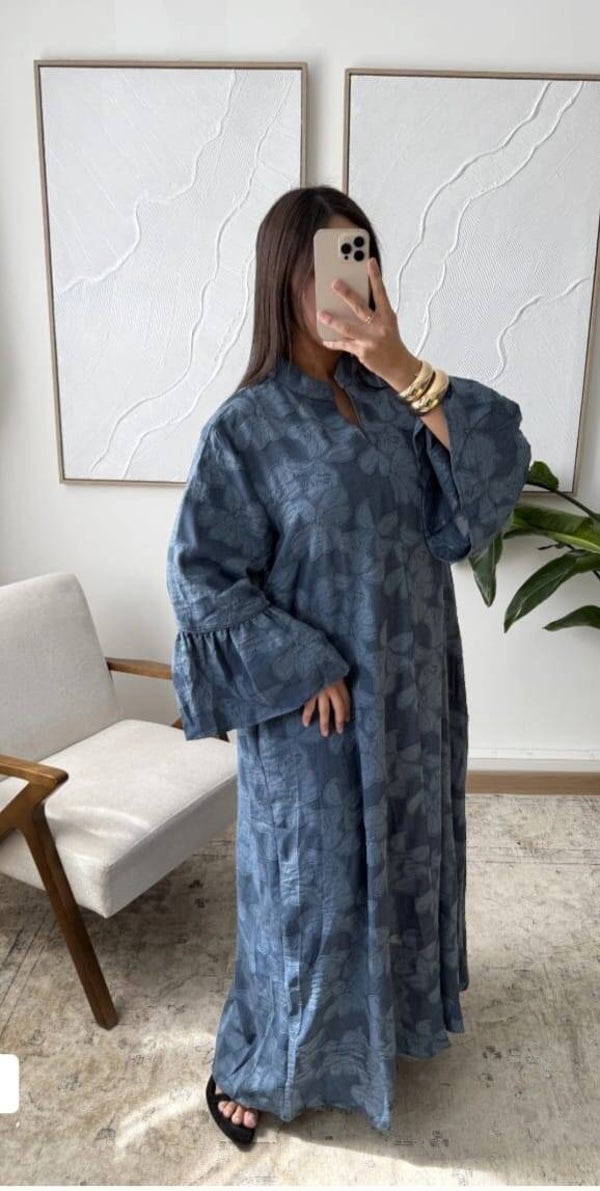 Jurk Inara Blauw.