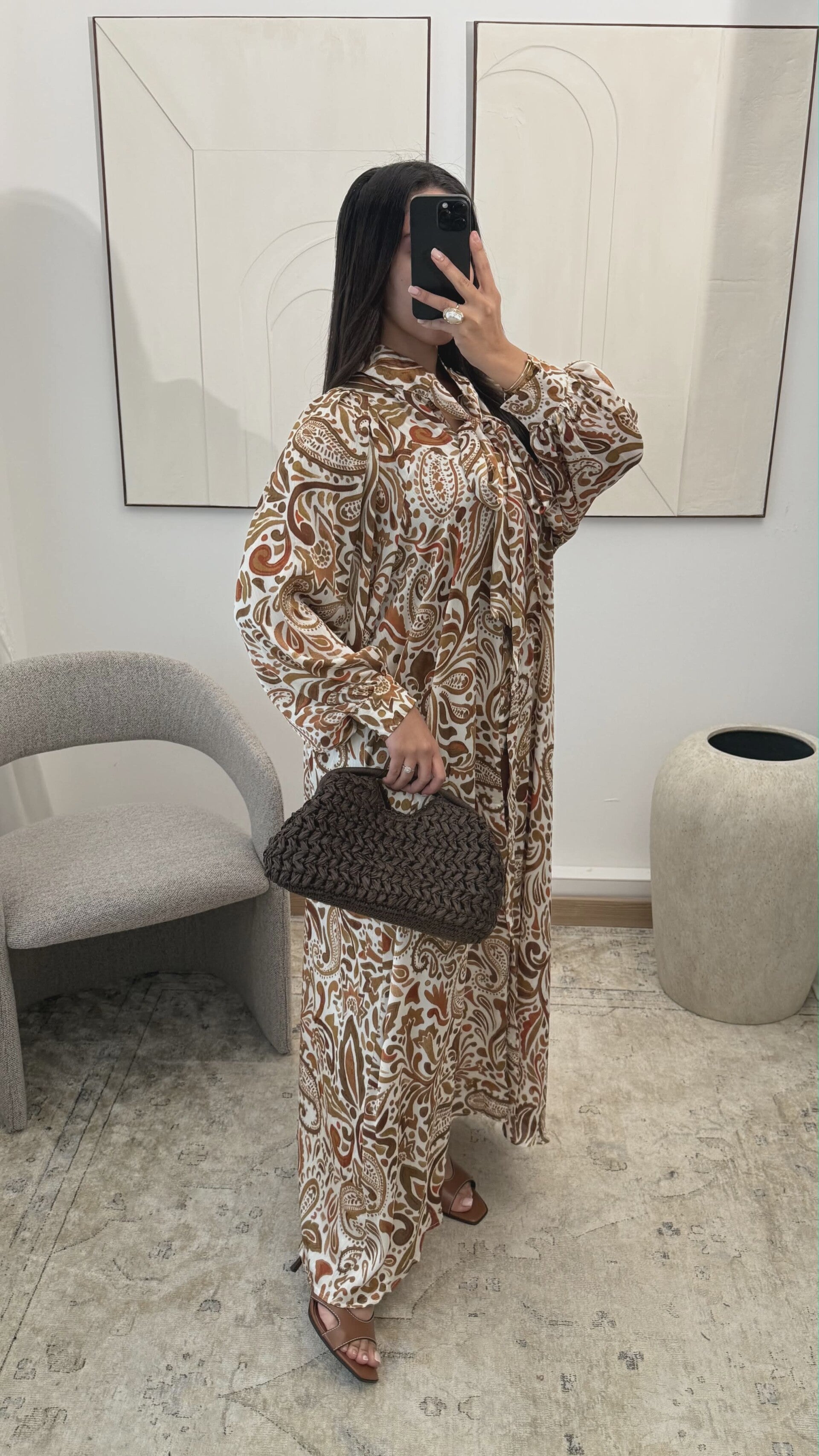Jurk Dina Taupe