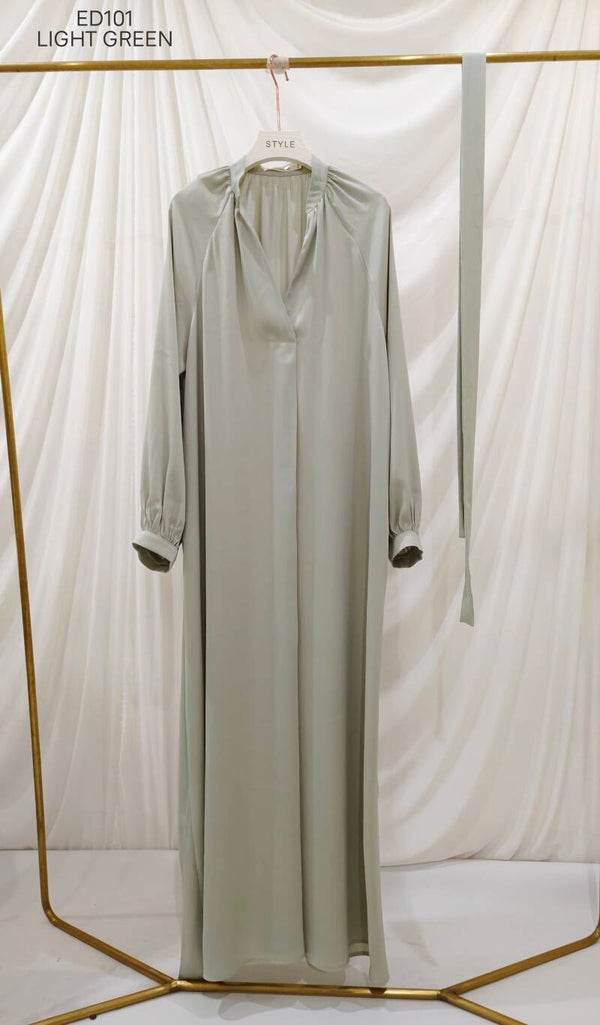 Abaya Asmae LightGreen.