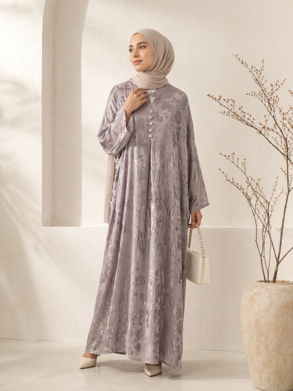 Jurk Mayaar Taupe.