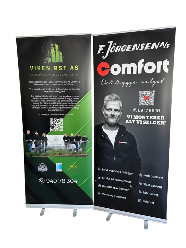 Roll-up 85 x 200 cm med bæreveske