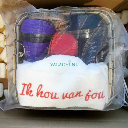 Gepersonaliseerde cadeaumand / VALENTIJNSDAG geschenk met naam
