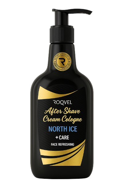 ROQVEL Professional Aftershave Cream Cologne - North Ice