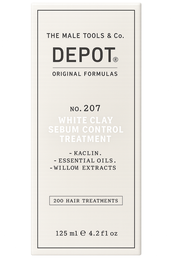 Depot Free White Clay Sebum Control Treatment