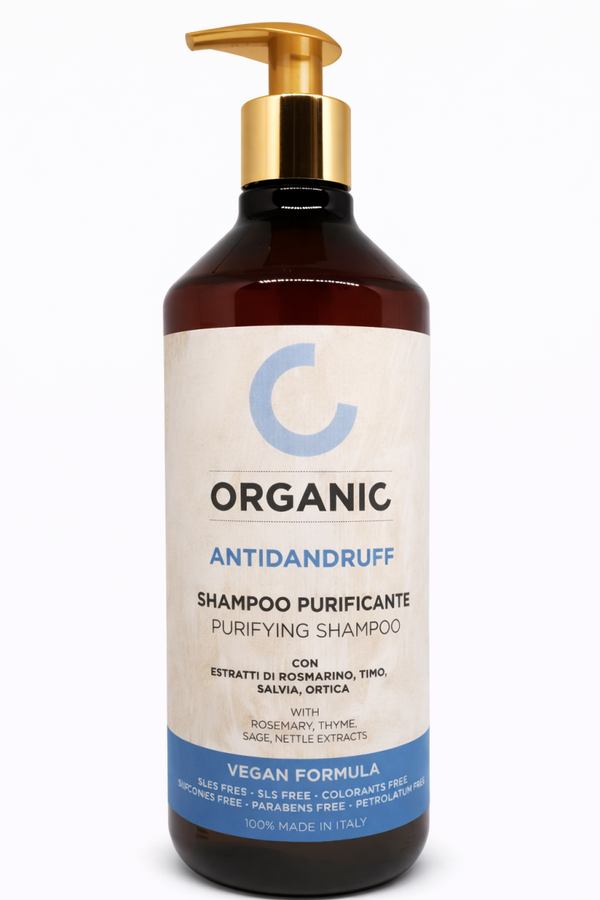 Organic Anti-Dandruff Purifying Shampoo – 1L