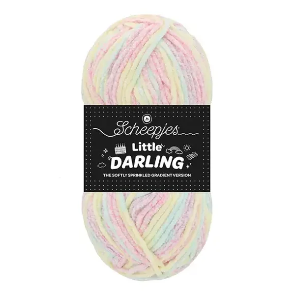 Little Darling Sprinkled Gradient - 01 Snow C.