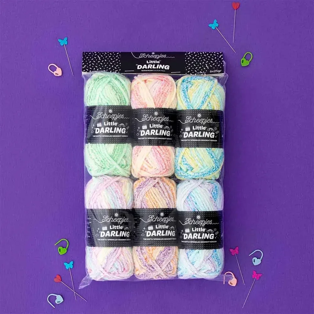 Little Darling Sprinkled Gradient 6x25g - Suga.