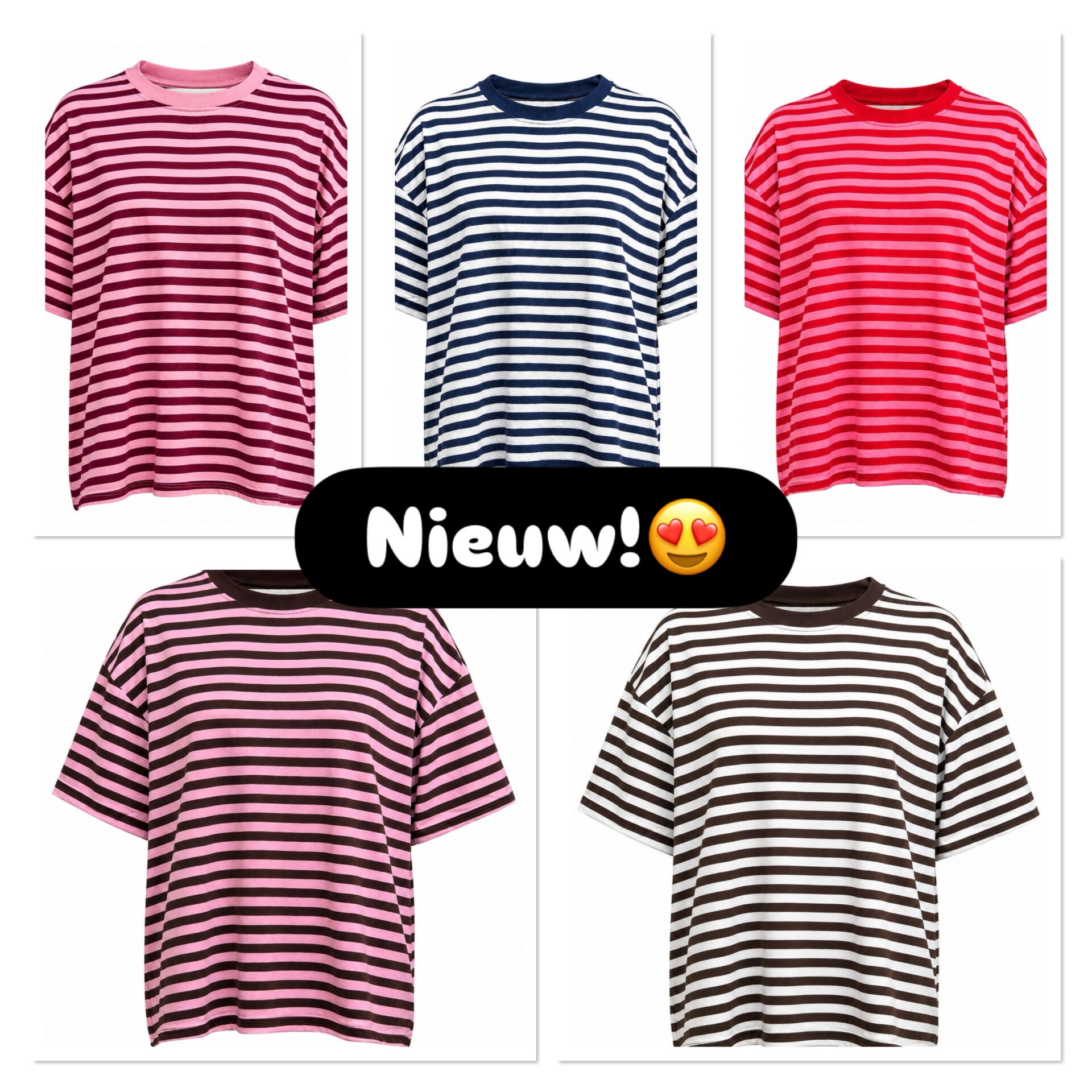 Casual Gestreepte chic T-shirt