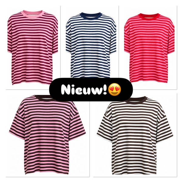 Casual Gestreepte chic T-shirt