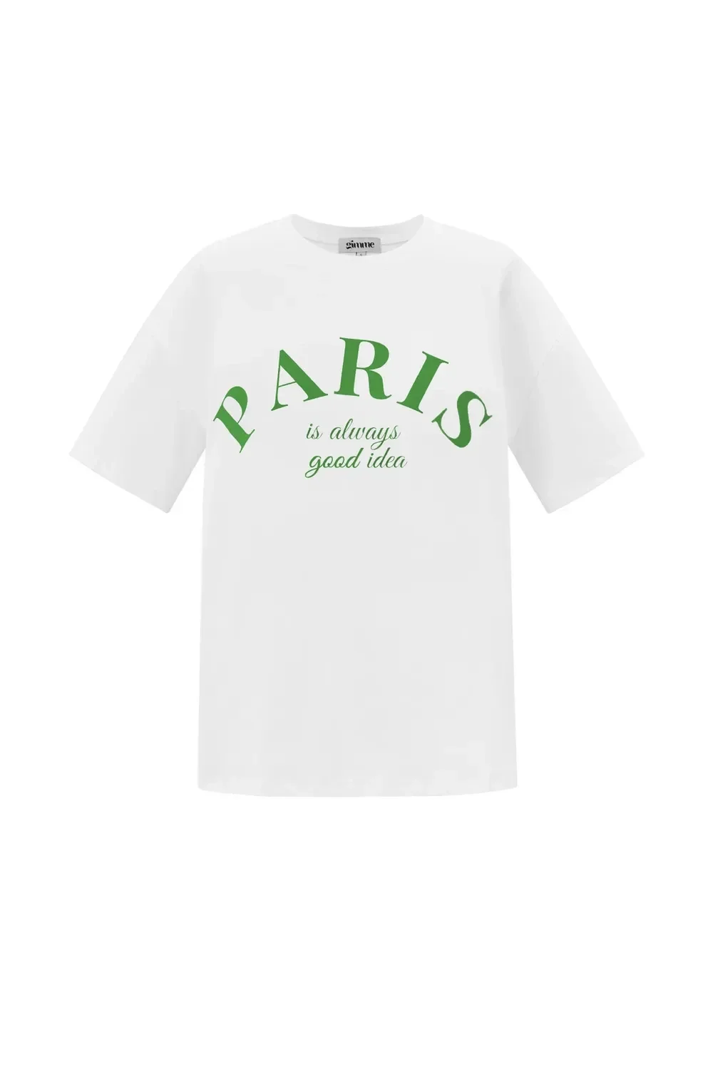 T-shirt Casual Letters Paris